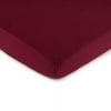 Sheetworld Baby Fitted Playard Sheet Fits Babybjorn Travel Crib 24 X 42 Inches, 100% Cotton Jersey Hypoallergenic Sheet, Unisex Boy Girl, Burgundy, Made In