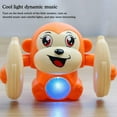 thumbnail image 6 of Monkey Toy,Electric Flip and Head Monkey Toys For Toddler Infant,Cute Tumbling with Bananas, Monkey Craw Talking, 6 of 8