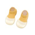 thumbnail image 2 of Slipper Socks Non- Walking Shoes Breathable Warm Soft Sole Rubber Cotton Toddler Boy Shoes for Boys Girls 12-18 Months, 2 of 3