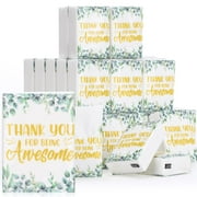 Watersay 50 Pack Travel Pocket Tissue 4 Ply Thank You for Being Awesome Mini Facial Tissue Employee Appreciation Gifts Thank You Gifts for Coworkers Employees Wedding Bridal Shower Graduation C40