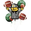 Mayflower Products Football Balloon Bouquet - Party Supplies