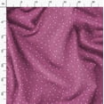 thumbnail image 3 of Soimoi Poly Canvas Pink Fabric - By the Yard - 56 Inch Wide - Polka Dots Print Fabric - Inspired Elegance for Apparel and Decor Printed Fabric, 3 of 6