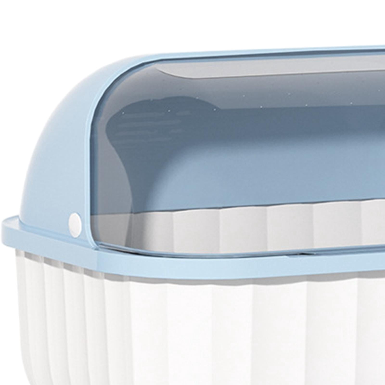 Fiocias Dish Drainer with Hood Dish Drying Rack Dish Storage Dustproof Cutlery Rack Dish XL