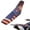 American Celebration, variant on Uorisanigo Bald Eagle Flag Dirt Bike Seat Cover Waterproof Non-Slip Cushion Cover Motorcycle Soft Seat Cover Compatible with Honda CR125R CR250R CR500R CR80R CRF100F CRF125F CRF150F