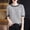 Brown, variant on BUIGTTKLOP Cotton Sweaters for Women Short Sleeve Knit Tops Hollow out Crewneck Pullover Top