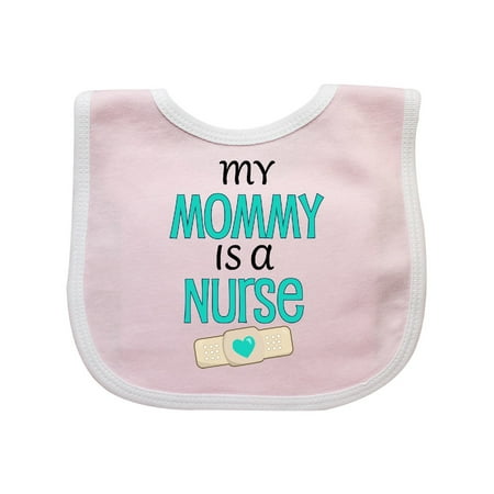 Mommy Baby Bib - My Mommy is a Nurse Baby Bib