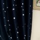 thumbnail image 5 of Full Blackout Shading Stars Dormitorio Balcón Cortinas Gancho Grommet Purdah Likrtyny Libre de BPA, 5 of 6