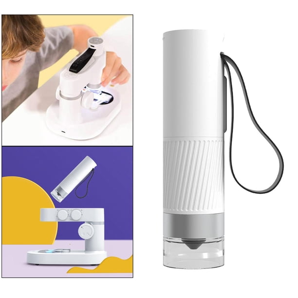 ABS USB Portátil Microscopio Digital Inalámbrico Herramientas de Inspección de Electrones para Niños Adultos Colección de Joyas de Principi - simple Juego simple 150g