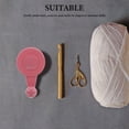 thumbnail image 4 of SKISUNO Knitting Looms Parts Pink Plastic 1Pack Compact Portable Weaving Socks Tool, 4 of 7