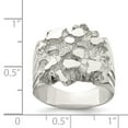 thumbnail image 2 of FB Jewels Sterling Silver Men's Nugget Ring, 2 of 2
