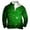 ZA Green, variant on Mens Xmas Sweatshirts Half Zip Long Sleeve Crewneck Pullover Sweater Xmas Gift Winter Athletic Casual Christmas Sweater Men Green 2XL
