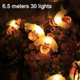 thumbnail image 2 of Bonitas luces decorativas de cadena con forma de abeja para fiestas navideñas, patios, acampadas, decoraciones interiores y exteriores, 2 of 5