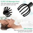 thumbnail image 1 of Hands Free Electric Scalp Head Massager Three Speed Adjustable Octopus Claws Massager for Stress Relief for Athletes Drivers Elderly ANGGREK CE1026, 1 of 8
