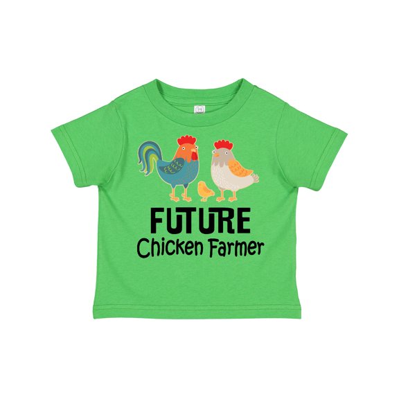 Inktastic Future Chicken Farmer Childs Boys or Girls Toddler T-Shirt
