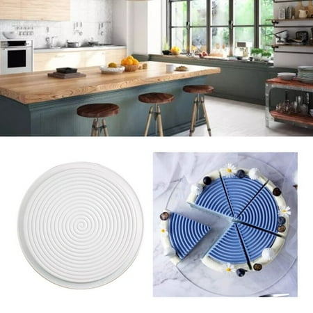 

Pastry Baking Mold Spiral Shape Making Mousse Dessert Homemade DIY Handcraft