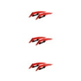thumbnail image 3 of Maytalsory Aerodynamic Spoiler Wing Motorcycle Front Side Motorcycle Accessories 250SR Sticker Motorcycle red 3Set, 3 of 6