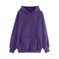 thumbnail image 5 of Kiplyki Autumn Sweatshirts Printed Pocket Long Sleeve Blouse Tops Sweatershirt Button Hoodies, 5 of 5
