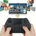 thumbnail image 2 of Wireless Mini Keyboard Remote Control Touchpad Mouse Combo Controller with RGB Backlit for Android TV Box Smart TV with OS+USB PC Computer Laptop Window OS HTPC Home Theater PC + USB 2.4GHz Dongle, 2 of 7