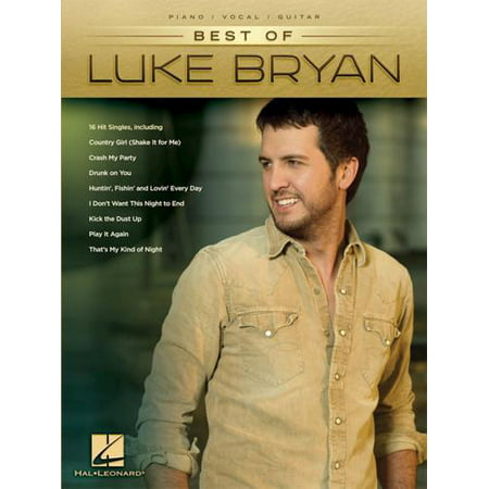 Hal Leonard Best of Luke Bryan-Piano/Vocal/Guitar (Luke Bryan Best Hits)