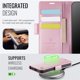 thumbnail image 5 of Autspace Funda para Teléfono for Google Pixel 9 con Billetera Magnética de 6,3 Pulgadas, Funda Protectora de Cuero con Función de Tarjetero, Funda con Tapa a Prueba de Golpes, Rosa, for Google Pixel 9, 5 of 10