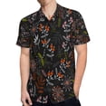 thumbnail image 4 of High Quality Hawaiian Shirts for Men Short Sleeve Aloha Beach Shirt Floral Summer Casual Button Down Shirts Blouses 3BA5OI, 4 of 7