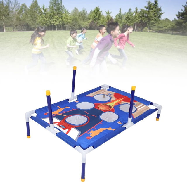 Cornhole Set Sandbags Toss Rings Game Interactive pour les activités de plein air intérieures amusantes