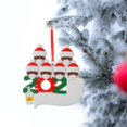 thumbnail image 3 of Vaidha PVC Personalized Survived Family Of Ornament 2024 Christmas Holiday Decor, 3 of 3