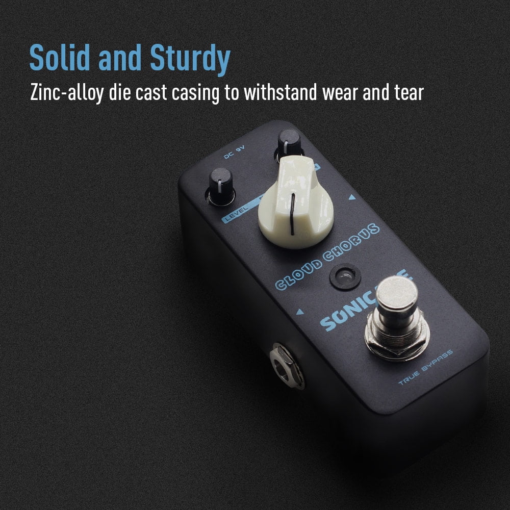 SONICAKE Chorus Guitar Effects Pedal Classic BBD Analog Cloud Chorus