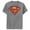 Charcoal Heather, variant on Boy's Superman Classic Logo  Performance Graphic Tee Red Heather X Large