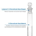 thumbnail image 4 of Uxcell 250ml Tolerance 0.15ml 3.3 Borosilicate Glass Volumetric Flask with Glass Stopper, Clear, 4 of 6