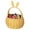Yellow, variant on Wickerwise Hand-Woven Easter Bunny Ear Basket with Handle – Multi-Purpose Paper Rope Wicker Basket for Easter Egg Hunts, Picnics, Flower Arrangements, Food Storage, Party, and Home Decor, Nude