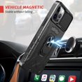 thumbnail image 2 of Heavy Drop Protection Shock Absorption Cover Case with Holder for   13/mini/Pro/Pro Max - w/Free Tempered Glass Screen Protector, 2 of 8