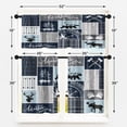 thumbnail image 2 of Rooster Kitchen Curtains Farmhouse Window Curtains Valance and Tier Set 36 Inch, Vintage Chicken Rod Pocket Short Tier Curtain for Bedroom Living Room, Rustic Small Cafe Kitchen Decor, 2 of 6