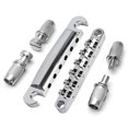 thumbnail image 1 of Juego de puente de cola Tune-o-Matic para guitarra eléctrica con accesorios de montaje de pernos aptos para piezas de repuesto Epiphone Les Paul, 1 of 4