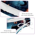 thumbnail image 3 of Bats Women's Detachable Sponge Adjustable Strap Bikini Set 2-Pack for Beach and Pool Parties, 3 of 6