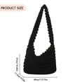 thumbnail image 2 of Specification: Origin:Bolso de hombro para mujer con nube, bolso de mano a la moda de verano, grande, blanco, 2 of 5
