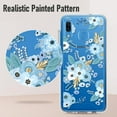 thumbnail image 4 of Case for Samsung Galaxy A20 A30, Clear Floral Pattern Designed Shockproof Protective Phone Case, Thin Cover for Samsung Galaxy A20 A30, 4 of 13