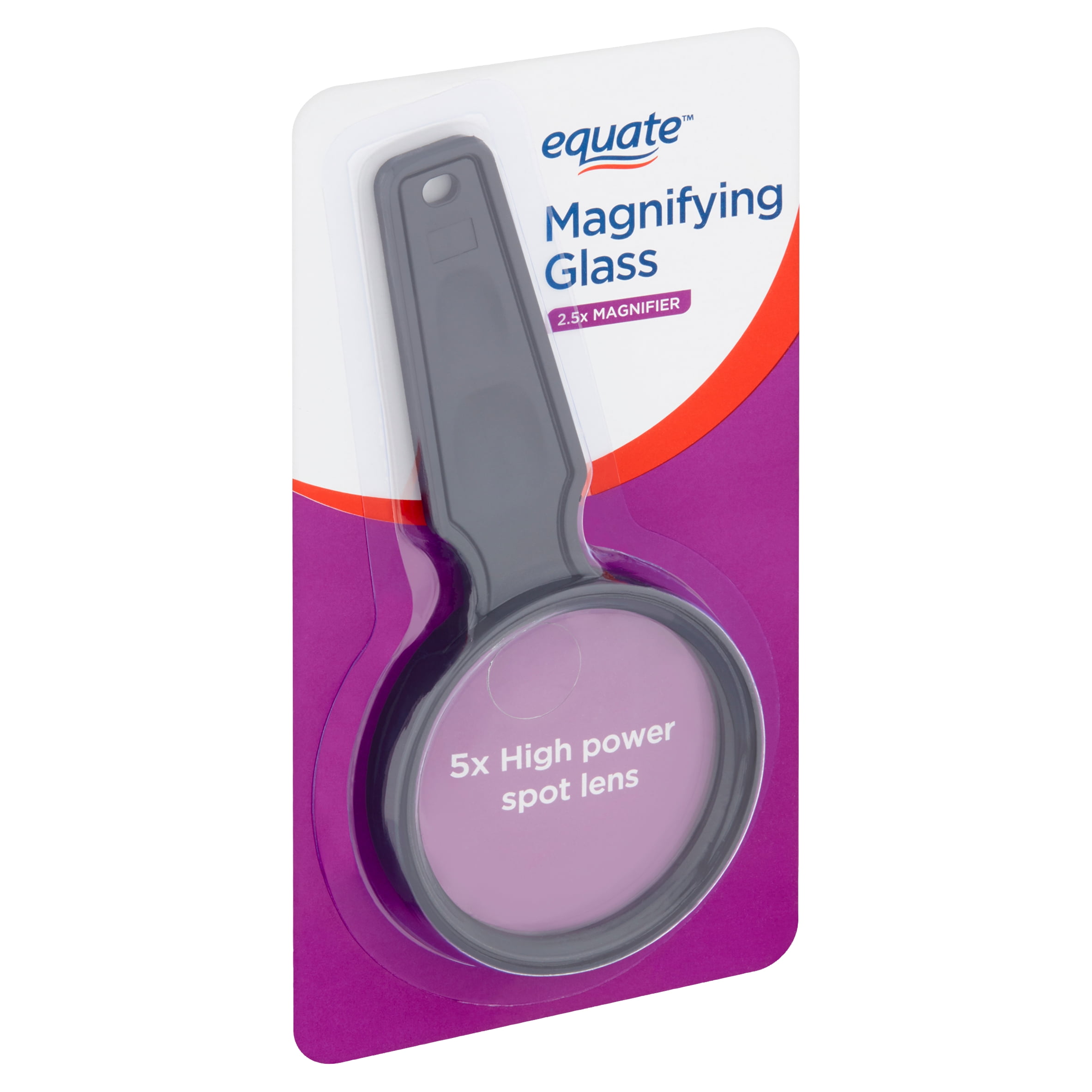 Equate Handheld Magnifying Glass 2.5 Magnifier