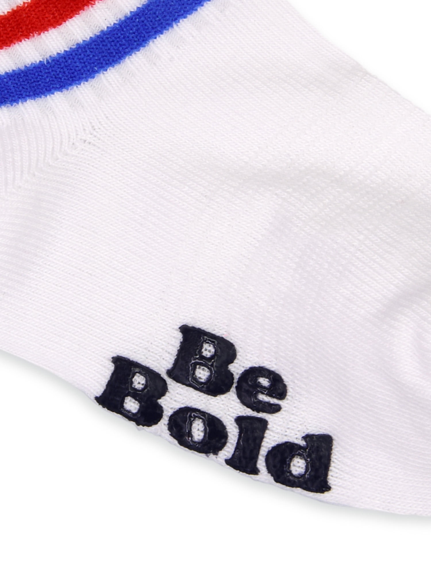 Fruit of the Loom Kid's Non Skid Grippers Retro Ankle Socks, Multicolor (20 Pack)