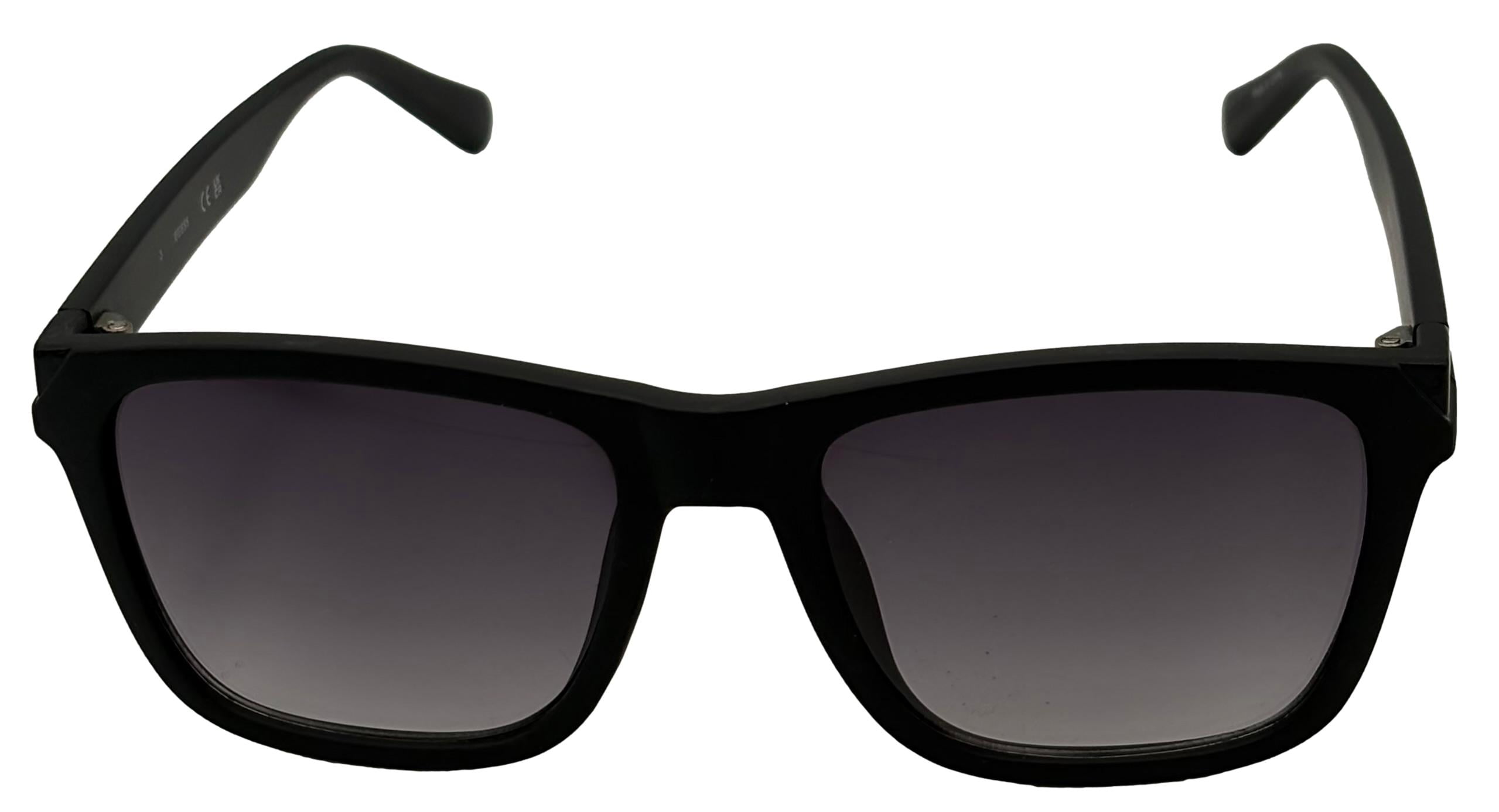 Guess Sunglass Mens Matte Black Square, Gradient Lens GF0254. 2B