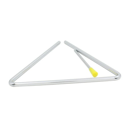 Herwey Triangle En Acier D Instrument De Percussion Musical De Musique D Illumination De Musique Avec Le Greviste Triangle Musical Batteur De Triangle Walmart Canada