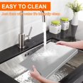 thumbnail image 6 of Stainless Steel Cutting Board for Kitchen - Large 304 Chopping Boards with Lid and Non-Slip Pad for Countertop, Suitable for Meat Vegetables Bread and Baking,Kitchen Accessories,, 6 of 10