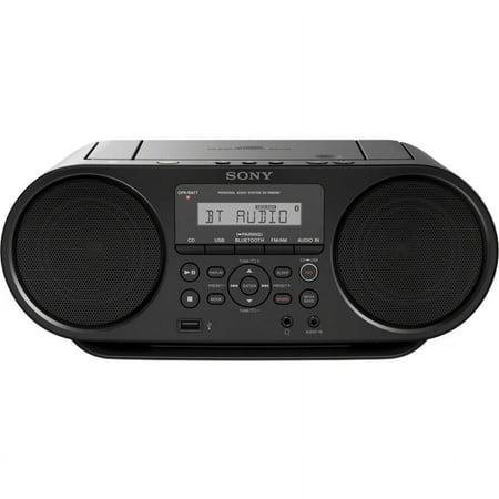 Sony Bluetooth CD/Radio Boombox, ZS-RS60BT