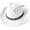 B Belt White, variant on Western Cowboy & Cowgirl Hat Felt Wide Brim Women Men Fedora Hats