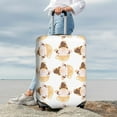 thumbnail image 6 of Picia Cute Bee Gnome Luggage Protector Cover Thicken Suitcase Protector Cover Fit 18-32 Inch Luggage-Small, 6 of 9