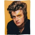 thumbnail image 6 of Joe Keery Blanket Soft Flannel Fleece Throw Blanket Pattern Warm Plush Blankets 50"x40", 6 of 6