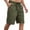 Army Green, variant on Vivianyo HD Fashion Summer Shorts for Big Mens and Tall Men Summer Outdoors Casual Drawstring Printing Sport Shorts Pants