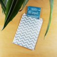thumbnail image 6 of 200 Qty 5" x 7" Decorative Flat Paper Gift Bags - Silver Chevron Pattern on White Kraft Bags - for Sales/Treats/Parties Cookies/Gifts - N'icePackaging, 6 of 8