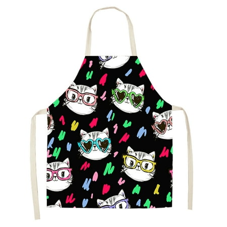 

Cute Cooking Apron Kitchen Apron Cute Cartoon Animal Cat Pattern Cooking Apron Waterproof Apron Kitchen Tool WQ0026-6