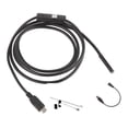 thumbnail image 1 of Industrial Endoscope, Borescope Inspection Camera, IP67 Waterproof Camera, Sewer Camera with 6 LED Light Multicolor, 1 of 4